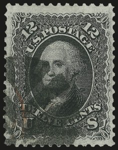 Sale 962, Lot 2359, 1867-68 Grilled Issues (Scott 79-101)