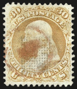 Sale 962, Lot 2361, 1867-68 Grilled Issues (Scott 79-101)