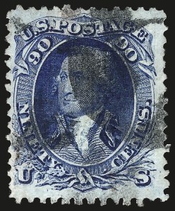 Sale 962, Lot 2363, 1867-68 Grilled Issues (Scott 79-101)