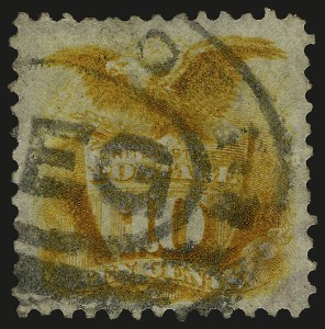 Sale 962, Lot 2412, 1875 Re-Issue of 1869 Pictorial Issue (Scott 123-133)