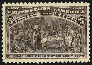 Sale 962, Lot 2493, Columbian Issue (Scott 230-245)