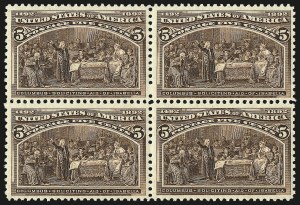 Sale 962, Lot 2496, Columbian Issue (Scott 230-245)