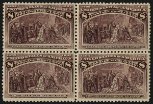 Sale 962, Lot 2498, Columbian Issue (Scott 230-245)