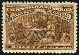 Sale 962, Lot 2512, Columbian Issue (Scott 230-245)