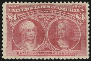 Sale 962, Lot 2526, Columbian Issue (Scott 230-245)