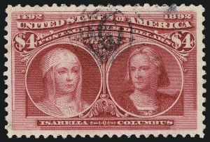 Sale 962, Lot 2528, Columbian Issue (Scott 230-245)