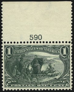 Sale Number 962, Lot Number 2570, Trans-Mississippi Issue (Scott 285-293)