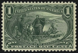 Sale Number 962, Lot Number 2571, Trans-Mississippi Issue (Scott 285-293)