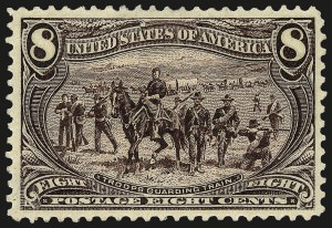 Sale 962, Lot 2579, Trans-Mississippi Issue (Scott 285-293)