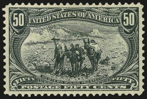 Sale Number 962, Lot Number 2580, Trans-Mississippi Issue (Scott 285-293)