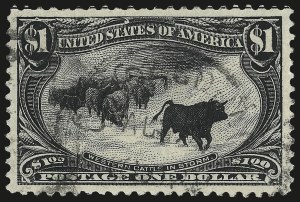 Sale 962, Lot 2594, Trans-Mississippi Issue (Scott 285-293)