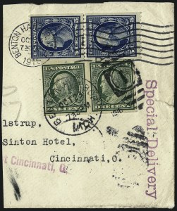 Sale 962, Lot 2665, 1908-12 Issues (Scott 331-396)