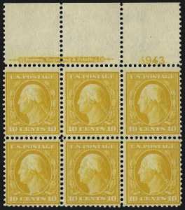 Sale 962, Lot 2690, 1908-12 Issues (Scott 331-396)