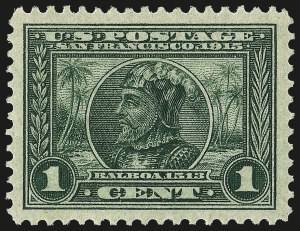 Sale Number 962, Lot Number 2699, Panama-Pacific Issue (Scott 397-404)