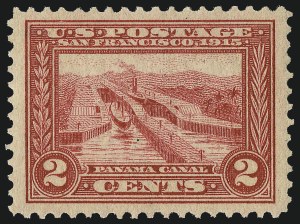 Sale Number 962, Lot Number 2701, Panama-Pacific Issue (Scott 397-404)