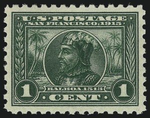 Sale Number 962, Lot Number 2709, Panama-Pacific Issue (Scott 397-404)