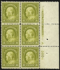 Sale 962, Lot 2713, 1912-23 Issues (Scott 405-524)