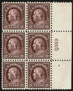 Sale 962, Lot 2757, 1912-23 Issues (Scott 405-524)