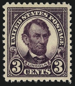 Sale 962, Lot 2845, 1922-26 and Later Issues (Scott 551-599A)