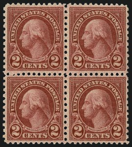 Sale 962, Lot 2871, 1922-26 and Later Issues (Scott 551-599A)