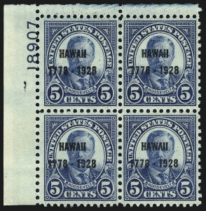 Sale 962, Lot 2894, 1922-26 and Later Issues (Scott 619-1617c)