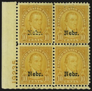 Sale 962, Lot 2905, 1922-26 and Later Issues (Scott 619-1617c)