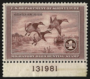Sale 962, Lot 3060, Hunting Permits
