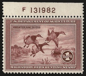 Sale 962, Lot 3061, Hunting Permits