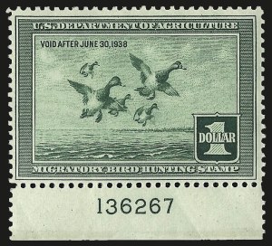 Sale 962, Lot 3065, Hunting Permits