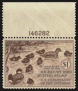 Sale 962, Lot 3072, Hunting Permits