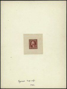 Sale 967, Lot 4050, Essays, Proofs and Specimens