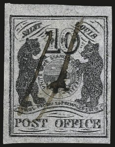 Sale 967, Lot 4066, Postmasters` Provisionals