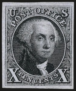 Sale 967, Lot 4080, 1875 Reproduction of 1847 Issue (Scott 3-4)