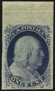 Sale 967, Lot 4083, 1851-56 Issue (Scott 5-17)