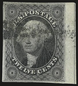Sale 967, Lot 4107, 1851-56 Issue (Scott 5-17)