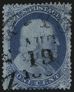 Sale 967, Lot 4112, 1857-60 Issue (Scott 18-39)