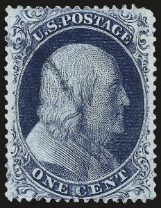 Sale 967, Lot 4113, 1857-60 Issue (Scott 18-39)