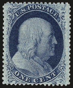 Sale 967, Lot 4123, 1857-60 Issue (Scott 18-39)