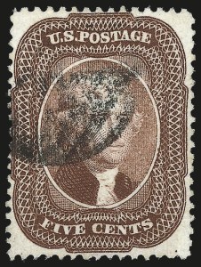 Sale 967, Lot 4127, 1857-60 Issue (Scott 18-39)