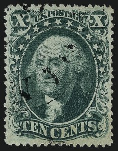 Sale Number 967, Lot Number 4140, 1857-60 Issue (Scott 18-39) Sale Number 967, Lot Number 4140, 1857-60 Issue (Scott 18-39)