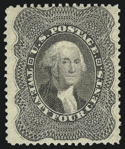 Sale 967, Lot 4145, 1857-60 Issue (Scott 18-39)