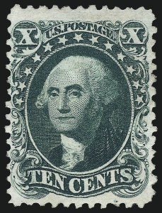 Sale 967, Lot 4158, 1875 Reprint of 1857-60 Issue (Scott 40-47)