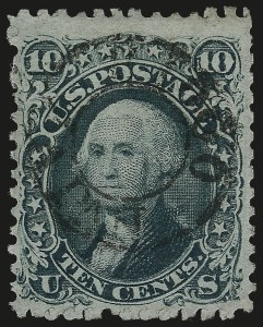 Sale 967, Lot 4199, 1867-68 Grilled Issue (Scott 79-101), including the 10c Z Grill