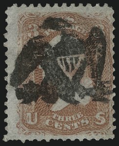 Sale 967, Lot 4202, 1867-68 Grilled Issue (Scott 79-101), including the 10c Z Grill