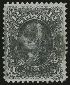 Sale 967, Lot 4209, 1867-68 Grilled Issue (Scott 79-101), including the 10c Z Grill