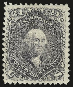 Sale 967, Lot 4211, 1867-68 Grilled Issue (Scott 79-101), including the 10c Z Grill