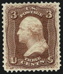Sale 967, Lot 4215, 1875 Re-Issue of 1861-66 Issue (Scott 102-111)