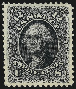Sale 967, Lot 4220, 1875 Re-Issue of 1861-66 Issue (Scott 102-111)