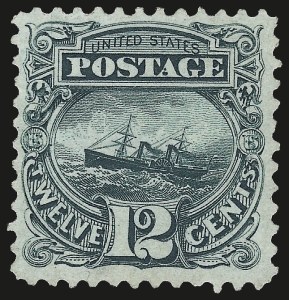 Sale 967, Lot 4258, 1875 Re-Issue of 1869 Pictorial Issue (Scott 123-133a)