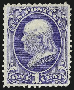 Sale 967, Lot 4264, 1870-71 National Bank Note Co. Grilled Issue (Scott 134-144)